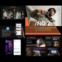 Blackview Oscal Pilot 3 5G AI Rugged Phone 12GB+256GB 6.78" 2.4K Display 7500Amh Battery Android 15 MTK 6300 5G NFC Smartphone