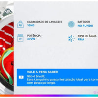 Semi-automatic Tankcase Colormaq 10Kg - 220V