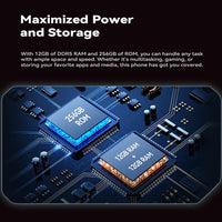 CUBOT MAX 5, Android Smartphone 5G, Dimensity 8200,4nm,  3.1GHz, 6.95-inch 144Hz Large Screen, 24+256GB,Gaming Phone,Add to Cart