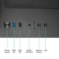 YEAH MAGIC Gaming Desktop AMD Ryzen 5 5600GT 3.9GHz 16GB(8G*2) DDR4 3200 1T NVME SSD ARGB 7 Fans Win 11 Home Gamer Desktop Compu