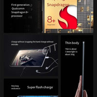 Global Rom Lenovo Pad LEGION Y700 2023 Snapdragon 8+ 12GB 256GB 2K 144Hz Display Screen ZUI15 WIFI Gaming Tablet PC Tab Tablet