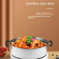 Electric Induction Cooker Boiler Waterproof Stir-Fry Cooking Plate Intelligent Hot Pot Stove Cooktop Burner Cooking Machine