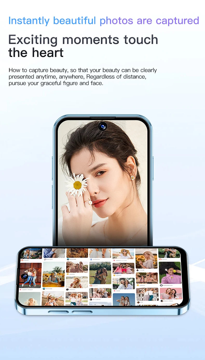 SERVO 19E 3G WCDMA Mini Smart Phone 3.88"Display 2 SIM Android 10.0 16GB ROM Face Recognition GPS Android Smart Cellphone TYPE-C