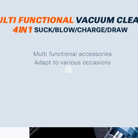 SZUK New Foldable Car Vacuum Cleaner Portable Handheld Mini Vacuum Cleaner Wireless Strong Suction Cleaner Cleaning Machine
