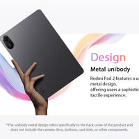 Xiaomi Redmi Pad 2 Global Version 11" 2.5K Crystal-clear Display Advanced Helio G100-Ultra 18W Fast Charging 9000mAh Battery