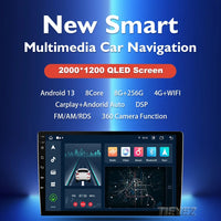 Android 15 Car Radio For Suzuki Swift 2003 - 2006 2007 2008 2009 2010 Multimedia Player Stereo Carplay AUTO Head Unit WIFI 4G BT