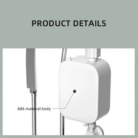 3500W Electric Mini Instant Hot Water Heater Bathroom Faucet Tap Heating 3 Seconds Instant Water Heater Shower Head Set