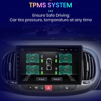 AWESAFE PX9 Car Radio Autoradio for  Fiat 500L 2012-2017  Wireless Carplay Screen Android Auto Stereo GPS Navi FM RDS BT SWC