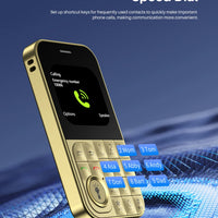 SERVO V9 Small Mobile Phone 2 SIM Cards Magic Voice Speed Dial MP4 Player Rear Camera Flashlight FM Radio 2G GSM Mini Cellphones