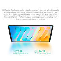 Teclast M50 Mini Tablet 8.7" 90Hz Screen 4GB RAM 128GB ROM Unisoc T606 Octa-core 5100mAh Battery Android 15 Tab Wifi5 Metal Body