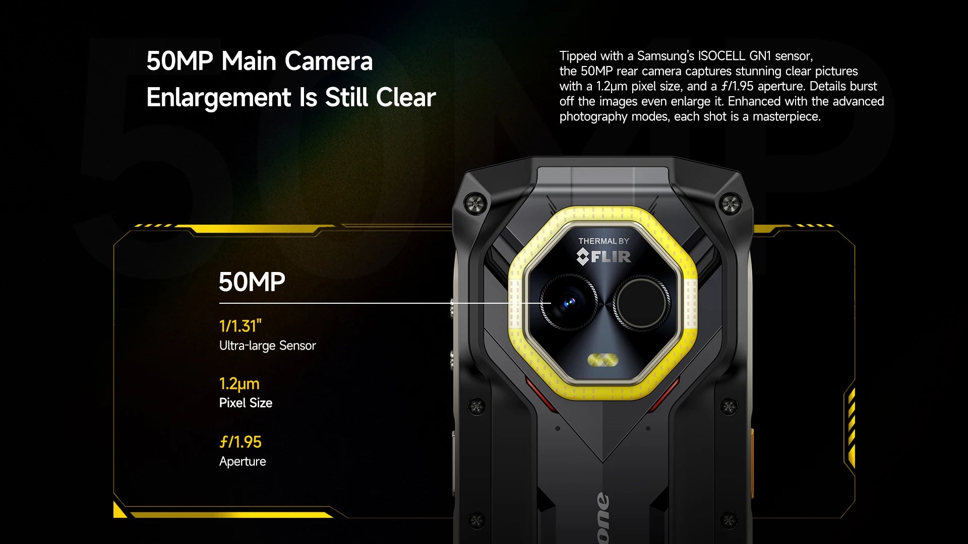 Ulefone Armor Mini 20T Pro 5G  THERMAL BY FLIR® 4.7" Rugged Phone Android 14 Smartphone 256GB ROM Mobile Phone Thermal lmaging