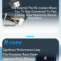 Car Radio Android 16 For Jeep Wrangler 3 JK 2010 - 2018 Carplay Stereo Head Unit Multimedia Video Player Wireless GPS Navigation