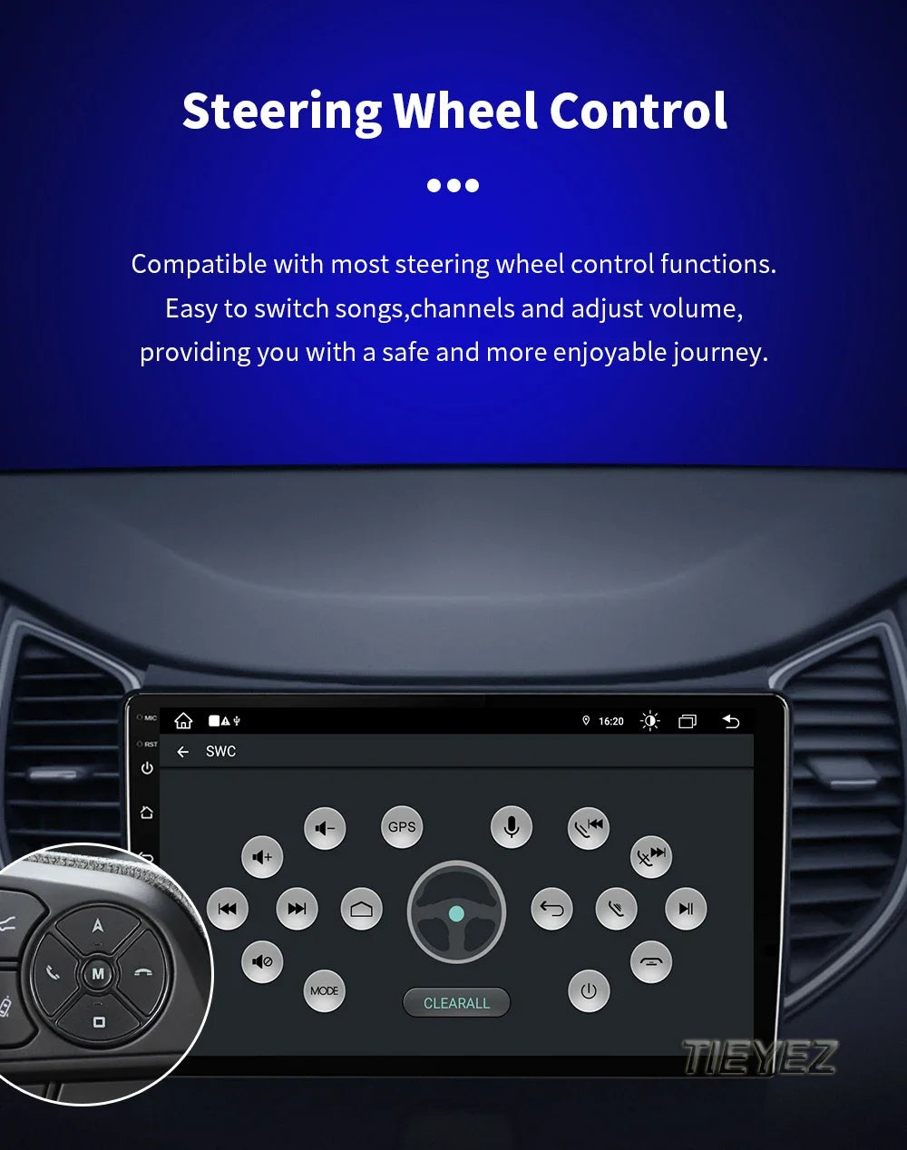 Android 15 Car Radio For Suzuki Swift 2003 - 2006 2007 2008 2009 2010 Multimedia Player Stereo Carplay AUTO Head Unit WIFI 4G BT