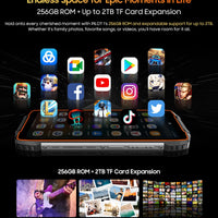 Blackview OSCAL PILOT 1 Rugged Phone, 6GB+ 256GB ,Helio G81 Smartphone Android14, 6.67'' Display Mobile Phone, 15000mAh, NFC
