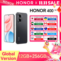2025 New HONOR 400 5G Global Version Smartphone 6.55'' AMOLED Screen 200MP Camera 6000 mAh 100W SuperCharge OTG NFC