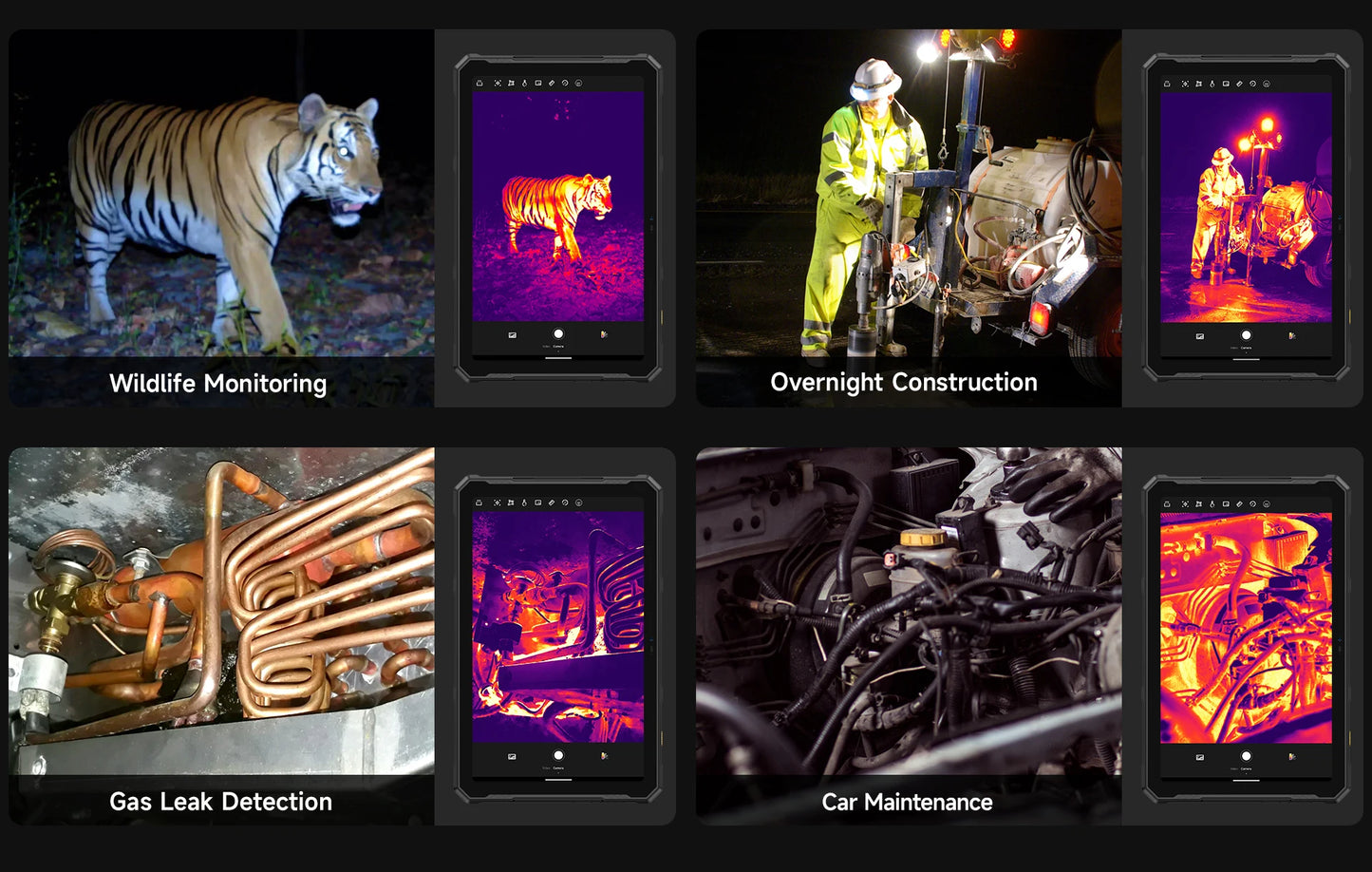 Ulefone Armor Pad 4 Ultra 5G Rugged Tablet  Thermal lmaging 10.36"2K Up to 16GB RAM 256GB ROM Android 14 11800mAh