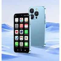 SERVO 19E 3G WCDMA Mini Smart Phone 3.88"Display 2 SIM Android 10.0 16GB ROM Face Recognition GPS Android Smart Cellphone TYPE-C