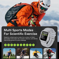 G.L Wear 2025 New Men's Smart Watch Outdoor Sports Health Monitor with LED Flashlight Bluetooth Call Women's Smartwatch