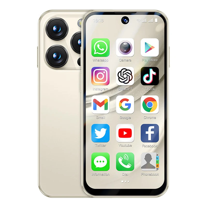 SOYES XS19 Pro 3GB RAM 32GB ROM Android 12.0 Smartphone 1950mAh Face ID 4G LTE Type-C OTG 3.88‘’ Screen Small Phone