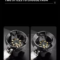 Low-pressure Fierce Fire Gas Stove Commercial Single-hole Liquefied Gas Burner for Hotel Restaurant Energy-saving Gas Cooktop