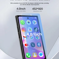 NEW SERVO S27 Mini Android Smartphone 4.0" Full Screen 2GB+16GB Memory 5MP 2 SIM Stanbdby Face Unlock 3G Cute Phones Google Play
