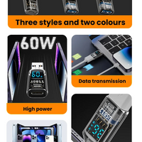 USB 3.2 Digital Display Adapter 10Gbps USB Male TO USB Female Converter Fast Charging Data Transafer USB C Adapter For PC Laptop