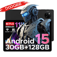 【Brand+】Doogee Tab A9 Pro+ Tablet Pc 11-Inch Android 15 30Gb Ram(6+24) 128Gb Rom 8580Mah Battery Widevine L1 Support
