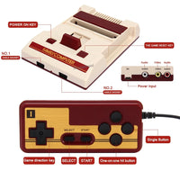 NEW 8Bit Video Game Consol Built-in 500 Classic Games Family Computer TV Game Console Support Game Cartridge For FC Retro Gaming