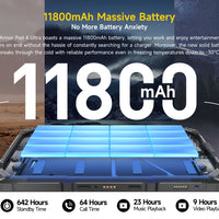Ulefone Armor Pad 4 Ultra 5G Rugged Tablet  Thermal lmaging 10.36"2K Up to 16GB RAM 256GB ROM Android 14 11800mAh