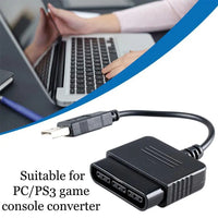 Game Console Converter for PS2 To PC Converting Controllers To Work With PC Controllers Adapter IC Version With USB