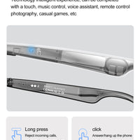 W100 Smart Glasses 163 Online Language AI Automatic Dialogue Translation Bluetooth Glasses with Speaker Sports UV Protection New