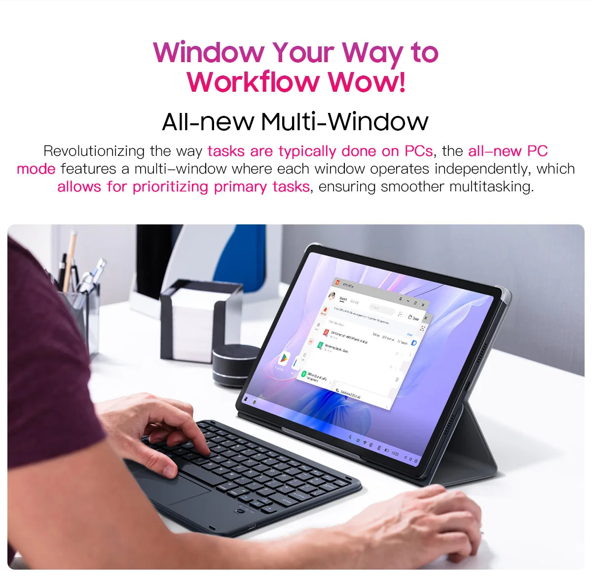 MEGA 1 Tablets Blackview 11.5 inch 2.4K 120Hz Display 8GB/12GB 256GB 50MP Camera 33W Fast Charging 8800mAh Battery MTK Helio G99