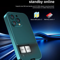 SERVO V9 Small Mobile Phone 2 SIM Cards Magic Voice Speed Dial MP4 Player Rear Camera Flashlight FM Radio 2G GSM Mini Cellphones