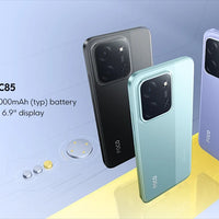 Global Version POCO C85 Smartphone 6.9" Dot Drop display 50MP Camera 6000mAh battery 33W Helio G81-Ultra NFC