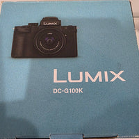 Panasonic LUMIX G100K 20.3MP Mirrorless Vlogging Camera - BRAND NEW.