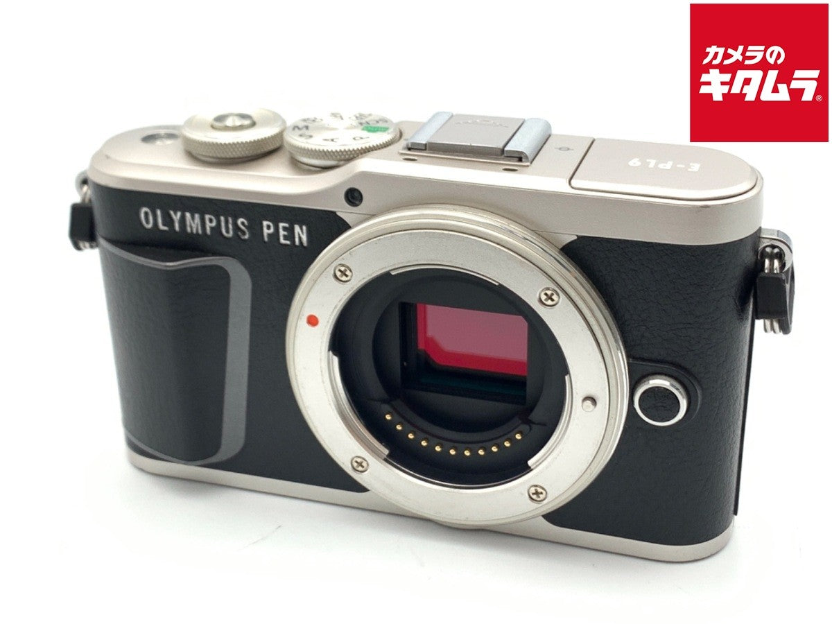 OLYMPUS PEN E-PL9 16.0MP Mirrorless Digital Camera Body BLACK -EXC- `0843