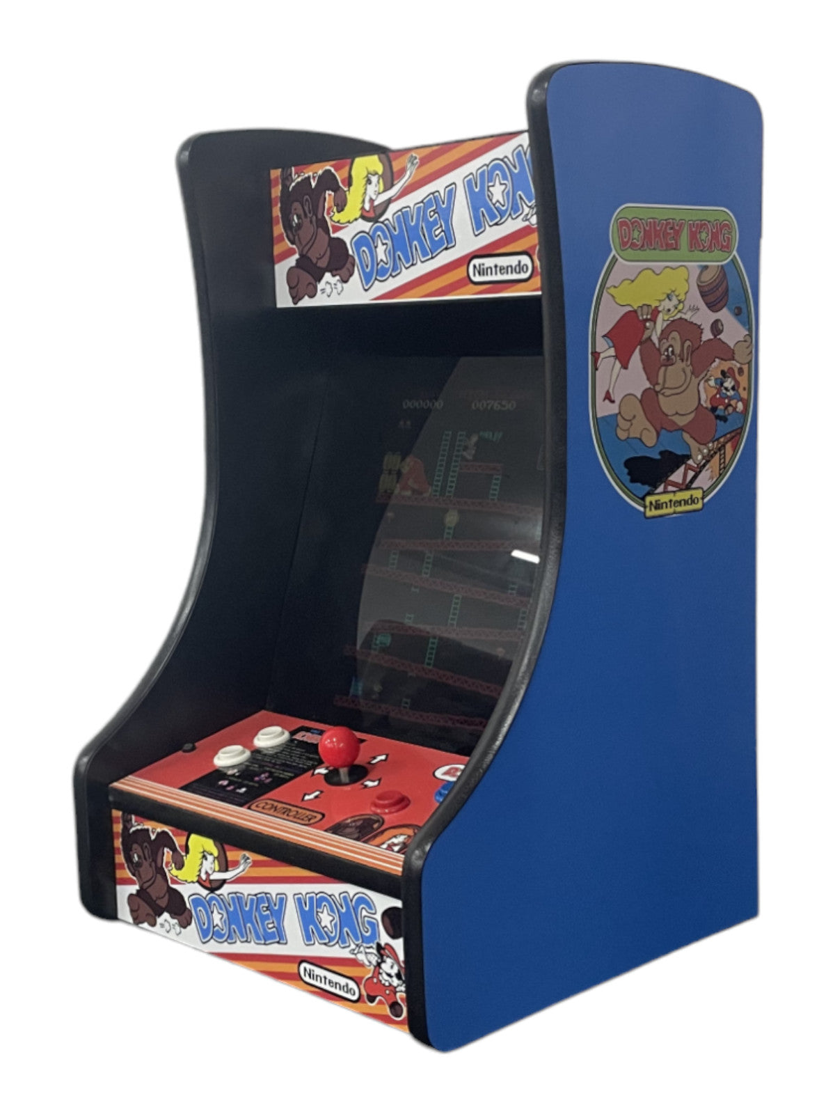Donkey Kong Countertop Arcade Machine Upgraded with 60 Games