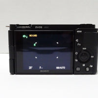 Sony ZV-E10 24.2MP APS-C- UHD 4K30p- GREAT COND- SUPER LOW SHUTTER COUNT 47