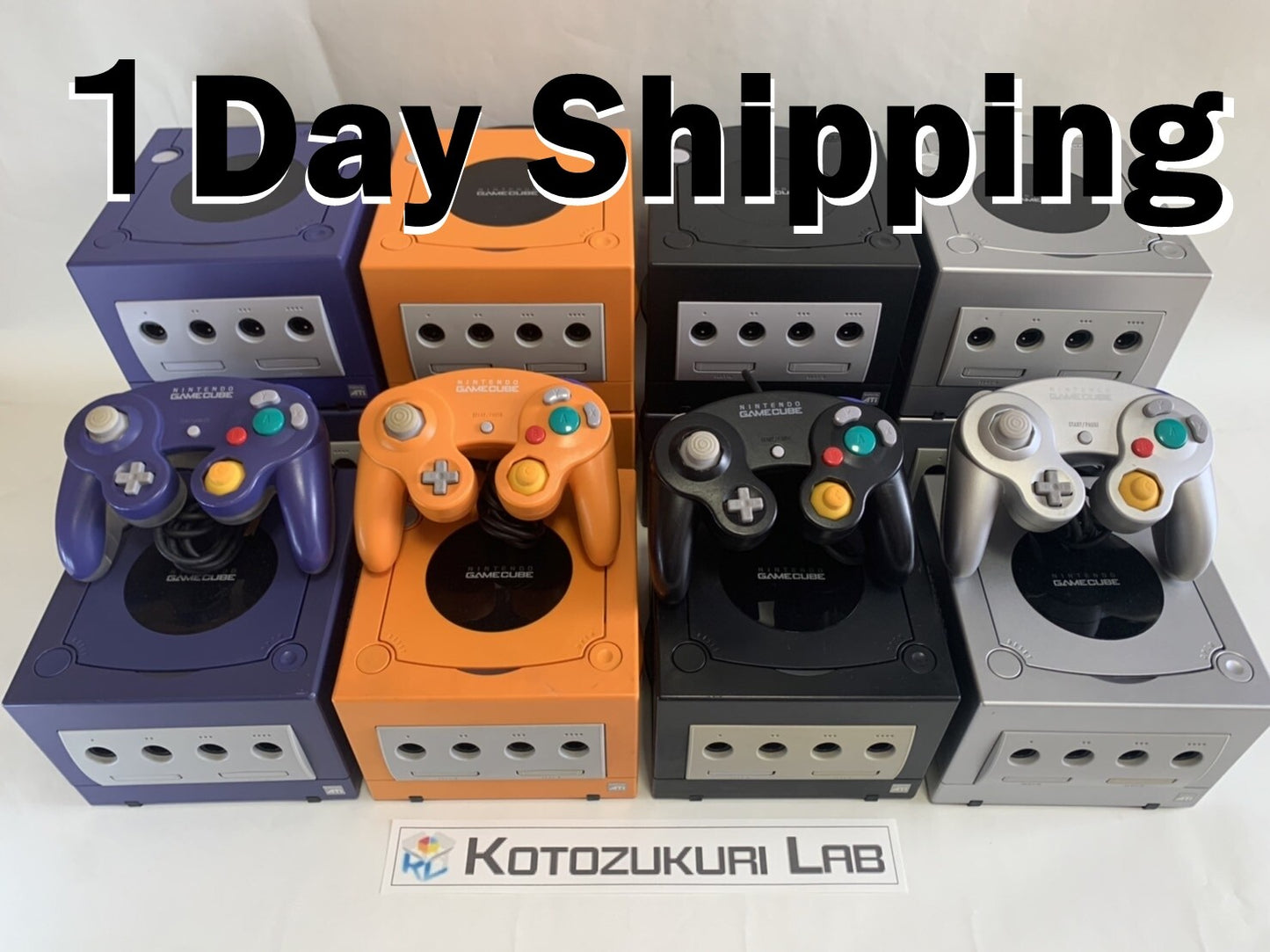 [US Duty Paid] Nintendo GameCube DOL-001 NTSC-U/C Console | Choose Color/Bundle