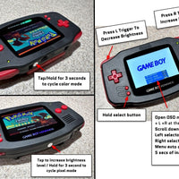 Nintendo Game Boy Advance GBA Backlight V5 IPS LCD System PICK YOUR COLOR