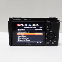 Sony ZV-E10 24.2MP APS-C- UHD 4K30p- GREAT COND- SUPER LOW SHUTTER COUNT 47