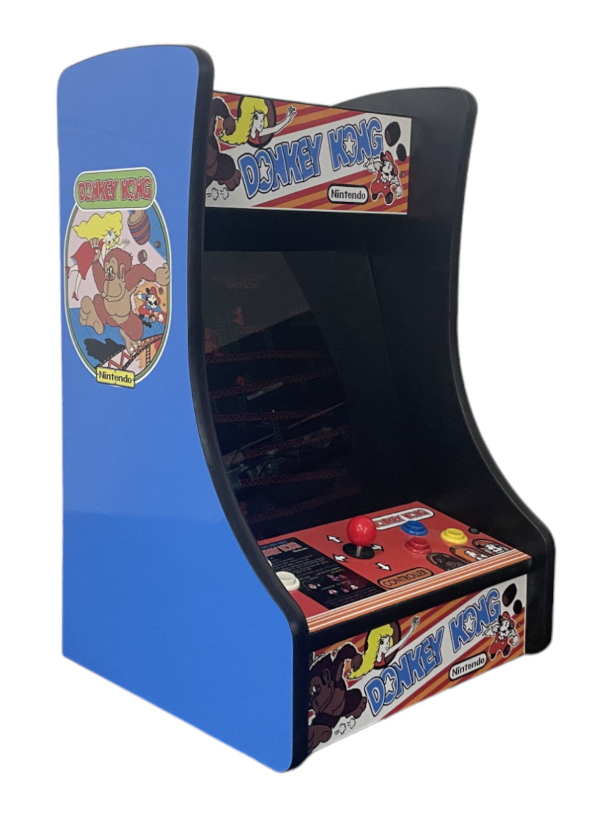 Donkey Kong Countertop Arcade Machine Upgraded with 60 Games